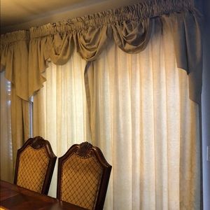 Pinch Pleated Patio Curtain